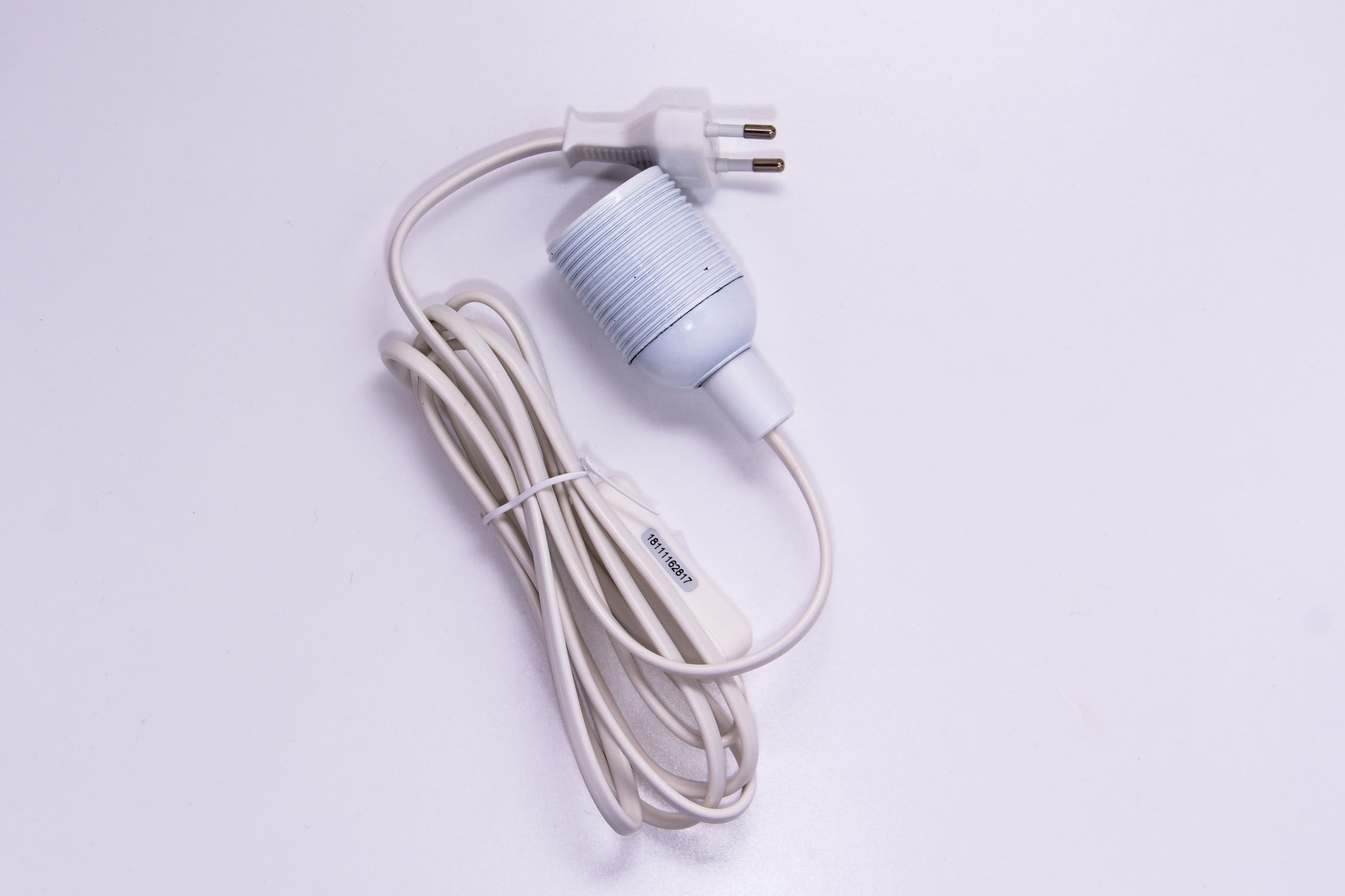 E27 Light Socket with cable and switch EU